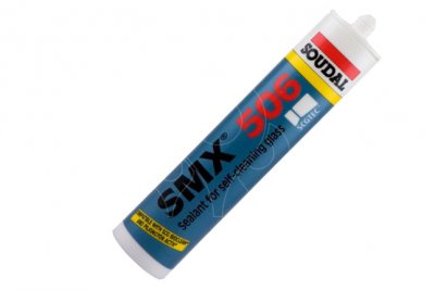 Sklářský tmel Soudal SMX 506 bílý