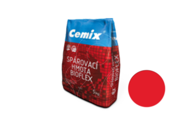 Spárovací hmota BIOFLEX Cemix 179 5 kg intenzivní červená