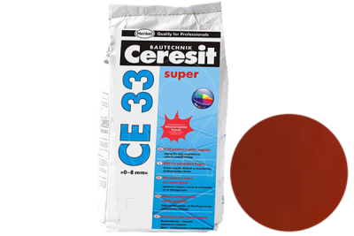 Spárovací hmota pro úzké spáry Henkel Ceresit CE 33 Super 2 kg Clinker