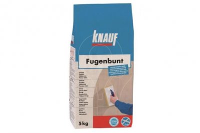 Spárovací hmota s dekorativním efektem Knauf Fugenbunt 5 kg Anthrazit