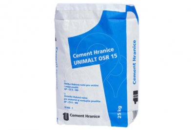 Štuková omítka Cement Hranice Unimalt OSR 15