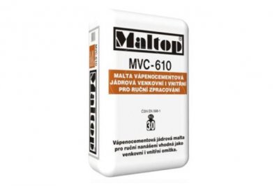Vápenocementová jádrová omítka Quick-Mix Maltop MVC 610