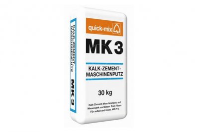Vápenocementová strojní omítka Quick-Mix MK 3