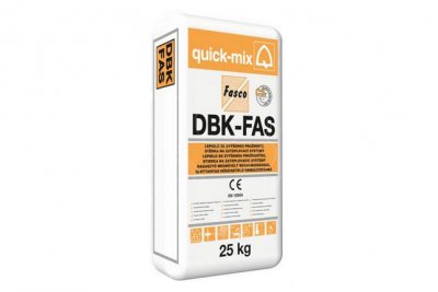 Víceúčelové lepidlo na zateplovací systémy Quick-Mix DBK-FAS