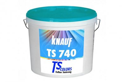 Vrchní barva na pochozí a pojezdové plochy Knauf TS 740 10 kg bílá