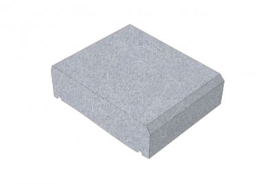 Zákrytová betonová deska PresBeton SIMPLE BLOCK průběžná ZDS 200 přírodní