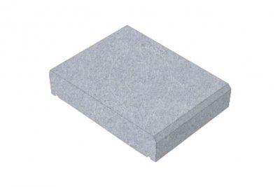 Zákrytová betonová deska PresBeton SIMPLE BLOCK sloupková ZDS 300 přírodní
