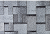 Asfaltový střešní šindel Onduline BARDOLINE PRO S125 Design šedá žíhaná