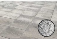 Betonová dlaždice Semmelrock UMBRIANO 50x25x5 granit šedobílá
