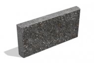 Betonová obkladová tvarovka KB-Blok KBF 0-11 B 45 B štípaná černá