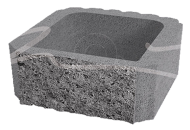 Betonová svahová tvarovka Beton Brož štípaná přírodní