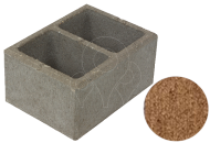 Betonová tvarovka KB-Blok PlayBlok KBF 30-13 A hladká hnědá