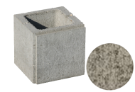 Betonová tvarovka KB-Blok PlayBlok KBF II 20-7 AP hladká poloviční přírodní