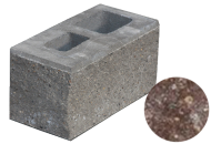 Betonová tvarovka KB-Blok PlayBlok KBF 20-5 základní hnědá