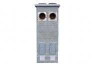 Betonový komín Fejta dvouprůduchový 200 mm 4 m
