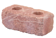 Betonový zdicí blok Beton Brož History - nízký kámen poloviční červená