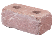 Betonový zdicí blok Beton Brož History - nízký kámen poloviční červeno-okrová