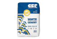 Bílý portlandský Českomoravský cement CEM I 52,5 R white