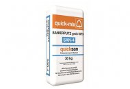 Hrubá sanační omítka Quick-Mix SAN-4 šedá