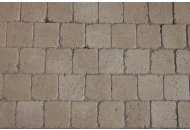 Jednovrstvá betonová skladebná dlažba Beton Brož History Čtverec 14 / 14 / 7 pískovo-bílá