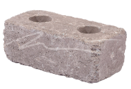 Jednovrstvá betonová skladebná dlažba Beton Brož History Nízký kámen (obrubník / palisáda) hnědá