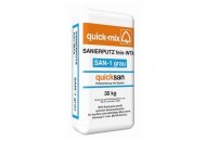 Jemná sanační omítka Quick-Mix SAN-1 bílá