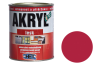 Univerzální vodou ředitelná akrylátová barva HET Akryl LESK 0,7+0,2 kg červená