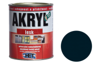 Univerzální vodou ředitelná akrylátová barva HET Akryl LESK 12 kg černá