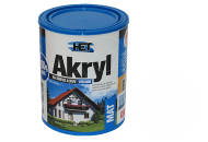 Univerzální vodou ředitelná akrylátová barva HET Akryl MAT 0,7+0,2 kg bílá