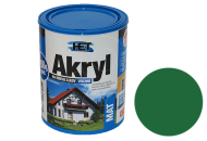 Univerzální vodou ředitelná akrylátová barva HET Akryl MAT 0,7+0,2 kg zelená