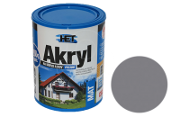 Univerzální vodou ředitelná akrylátová barva HET Akryl MAT 12 kg šedá