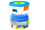 Univerzální vodou ředitelná akrylátová barva HET Aquadecol SG 0,75 kg bílá