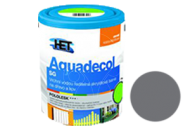 Univerzální vodou ředitelná akrylátová barva HET Aquadecol SG 0,75 kg šedá