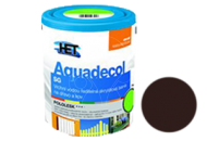 Univerzální vodou ředitelná akrylátová barva HET Aquadecol SG 0,75 kg tmavě hnědá