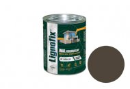 Vodou ředitelná barva na dřevo Stavchema Lignofix EMAIL 0,75 l kávová