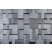 Asfaltový střešní šindel Onduline BARDOLINE PRO S125 Design šedá žíhaná 2