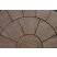 Betonová dlažba Beton Brož plošná reliéfní Břidlice kruh - vnitřní segment karamelová 1