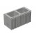 Betonová tvarovka KB-Blok PlayBlok KBF II 20-7 GR hnědá 2