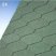 Bitumenová střešní krytina IKO Diamant lesní zelená 1