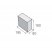 Doplňková betonová tvarovka PresBeton FACE BLOCK jednostranně štípaná HX 2/9/B přírodní 1