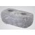 Jednovrstvá betonová skladebná dlažba Beton Brož History Nízký kámen (obrubník / palisáda) černá 2