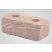 Jednovrstvá betonová skladebná dlažba Beton Brož History Nízký kámen (obrubník / palisáda) cihlová 2